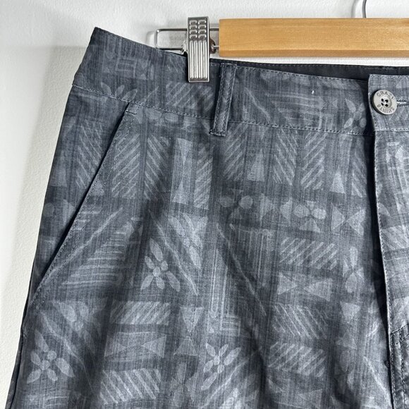 Crazy Shirts Expedition Shorts Mens 34 Cargo Performance Stretch Pattern - Picture 2 of 12